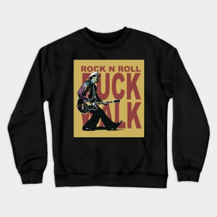 Rock n roll duck walk Crewneck Sweatshirt